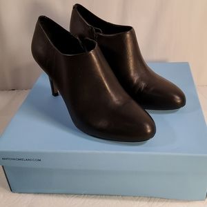 Antonio melani brown covered heels 7.5M
